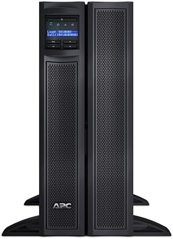 APC UPS, 3000VA Smart-UPS Sine Wave, Short Depth UPS Battery Backup with Extended Run Option, 4U Rack/Tower Convertible, Line-Interactive, 120V (SMX3000LV) - Image 4