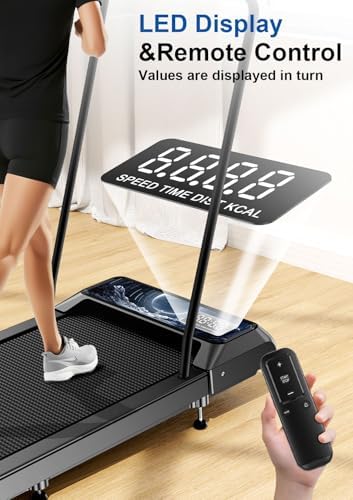 Walking Treadmill Pad with Incline, 2.5HP Under Desk for Home Office (Moon) - Image 4