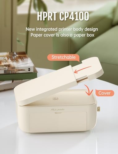 HPRT Photo Printer 4x6 with 20 Sheets&1ribbon AR Video Printing - Image 6