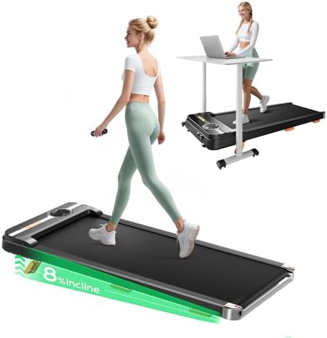 TREAFLOW Walking Pad Treadmill, Under Desk Treadmills for Home by TREAFLOW