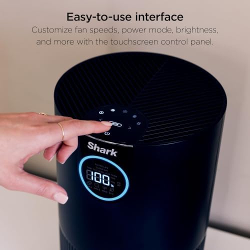 Shark Clean Sense Air Purifier Max, HP202, Black - Image 3