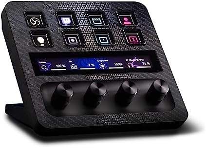 MightySkins Carbon Fiber Skin Compatible with Elgato Stream Deck + - Ripped | Protective, Durable Textured Carbon Fiber Finish | Easy to Apply, Remove, and Change Styles | Made in The USA by MIGHTY+SKINS