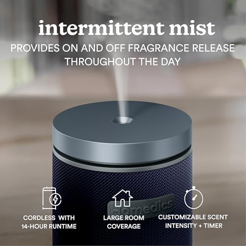 Homedics SereneScent Waterless Essential Oil Diffuser, Future Dusk - Image 2
