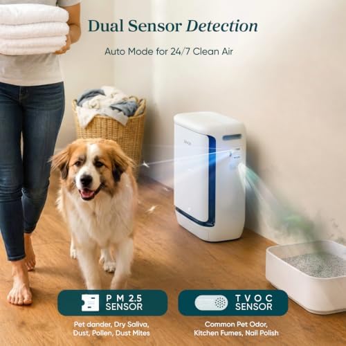 LEVOIT Smart Pet Air Purifier for Home Pets Large Room, Vital Pet Pro,White - Image 5