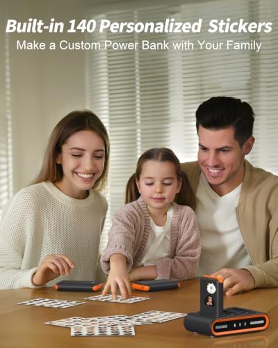 GOODaaa Portable Charger, 3-Pack 10000mAh Slim Power Bank Built in Cables - Image 2