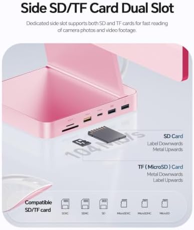 11-in-1 USB C Hub for iMac 24" M1/M3/M4 with M.2 NVMe 4TB SSD Enclosure - Image 4
