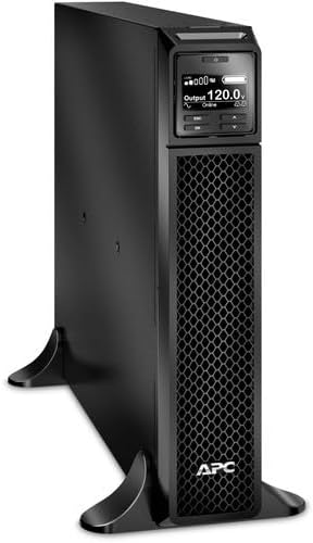 APC UPS 3000VA Smart-UPS Single Phase Online UPS (SRT3000XLA) + Network Cable + Wire Ties - Image 2