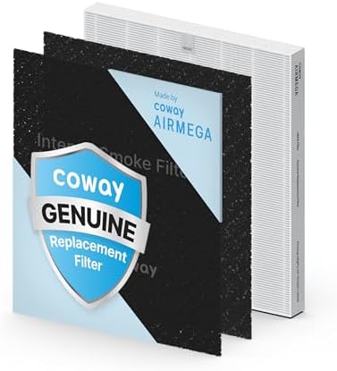 COWAY Airmega AP-1512HH & 200M Filter Replacement Set, HEPA Filter and Intense Smoke Filter, AP-1512HH-FP Intense Smoke, 3116999 by Unknown