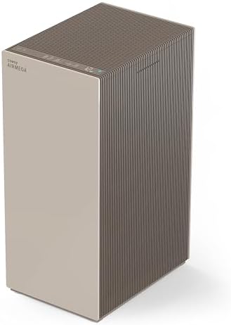 COWAY Air Purifiers for Large Room Whole Home Up to 4,253ft², 2 Sets of XL Washable Pre-Filters and HEPA Filters for Dual Purification, AQI, Turbo Mode, Timer, Wheels, 5yr Warranty, ProX(B) by Unknown