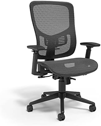 Staples Kroy Ergonomic Mesh Task Chair, Lumbar Support, Adjustable, Black by Staples