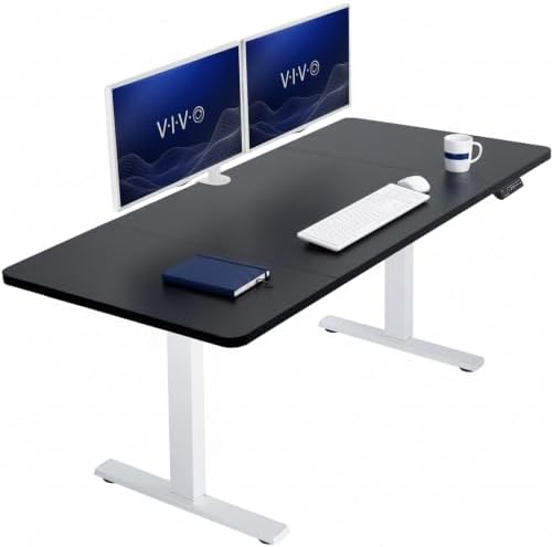 VIVO Black 60 x 30 in Standing Desk, DESK-KIT-1W6B-30 by VIVO