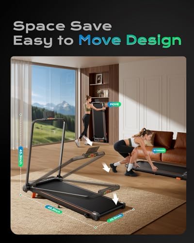 TREAFLOW Walking Pad Treadmill, Under Desk Treadmills for Home - Image 6