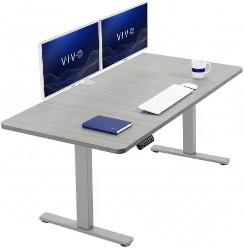 VIVO Dark Gray 60 x 30 in Standing Desk, DESK-KIT-1G6G-30 by VIVO