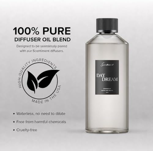 Scentiment Day Dream White Tea Hotel Diffuser Oil, 500 mL - Image 4