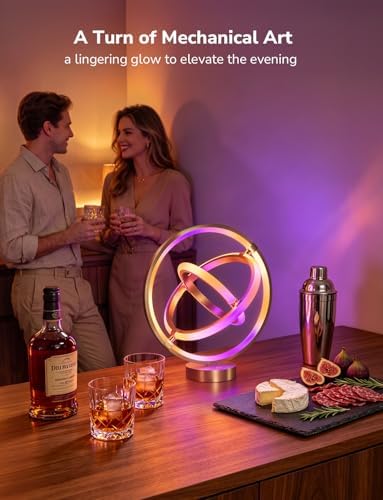 Lepro TB1 AI Smart Table Lamp, RGB+IC Addressable Color Changing Desk Lamp - Image 2