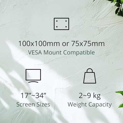 AOC Dual Monitor Stand Arm Desk Mount for 17-34 Inch Monitors, AM420G - Image 2