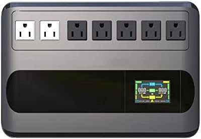 1000VA 500W Offline UPS LCD Battery Backup and Surge Protector for Computer by Unknown