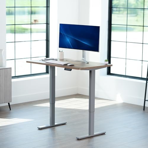VIVO Reclaimed Wood 43 x 24 in Standing Desk, DESK-KIT-1G4P - Image 2