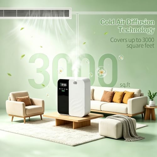 Hotel Collection Diffuser - Waterless Essential Oil Diffuser - Whole House Scent Diffuser for Large Room Home Office - (3000 Sq.Ft of Coverage) - Image 6