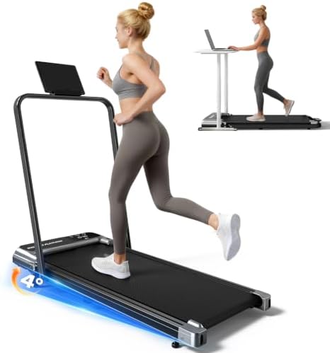 Walking Pad Treadmill for Home, Walking Pad with Incline and Handle Bar by Unknown