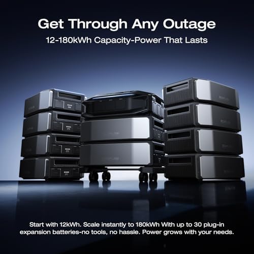 EF ECOFLOW DELTA Pro Ultra Series 6144Wh Smart Extra Battery - Image 2