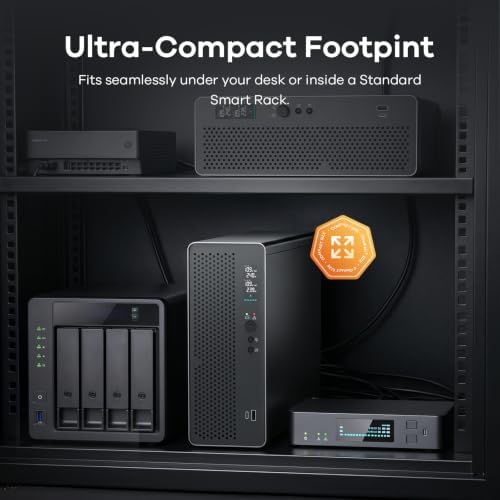 1500VA/1000W LiFePO4 UPS Battery Backup, Pure Sine Wave, 8 Outlets - Image 2