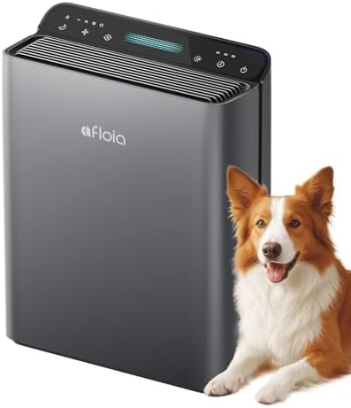 Afloia Air Purifier for Home & Bedroom, 2,000 ft², PM2.5 Monitor by Afloia