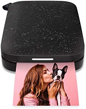HP Sprocket 2x3" Instant Smartphone Photo Printer (Black) and HP Sprocket 2x3" Premium Zink Sticky Back Photo Paper (50 Sheets) - Image 2
