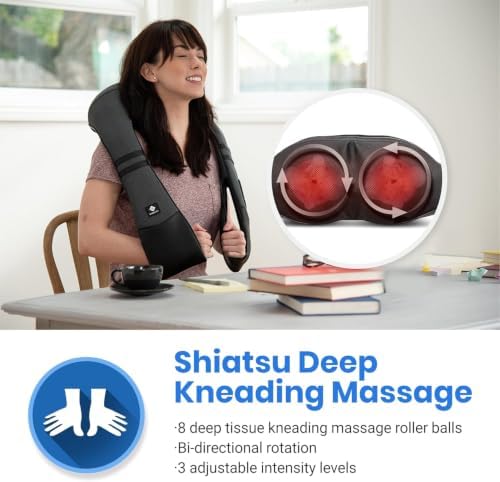 Etekcity FSA Eligible Cordless Neck Massager for Pain Relief Deep Tissue - Image 2