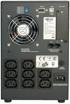 Tripp LiteSMX1500SLT 1500VA 900W UPS International Smart Tower AVR 230V RJ45 C13 USB - Image 2
