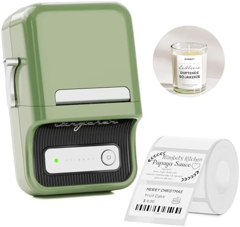 NIIMBOT B21 Label Maker Thermal Label Printer, Good Idea for Home Organization Office Business, 50x30mm Label-230Pcs by NIIMBOT%C2%AE