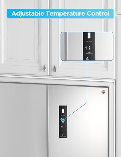 Commercial Cool 18.9 Cu. Ft. French Door Refrigerator, CCRF1890KW, White - Image 6