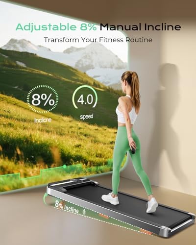 TREAFLOW Walking Pad Treadmill, Under Desk Treadmills for Home - Image 2