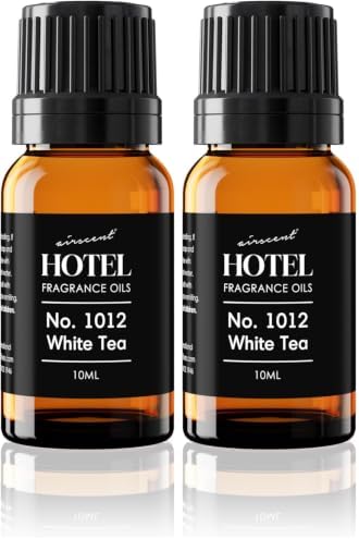 AirScent Hotel Diffuser Oil No. 1012 - The White Tea Hotel Scent - 10 mL (Pack of 2) by Airscent