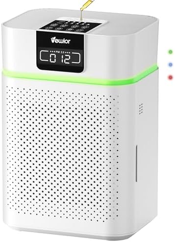 VEWIOR Air Purifier for Home Large Room Bedroom up to 1800 Ft² by VEWIOR