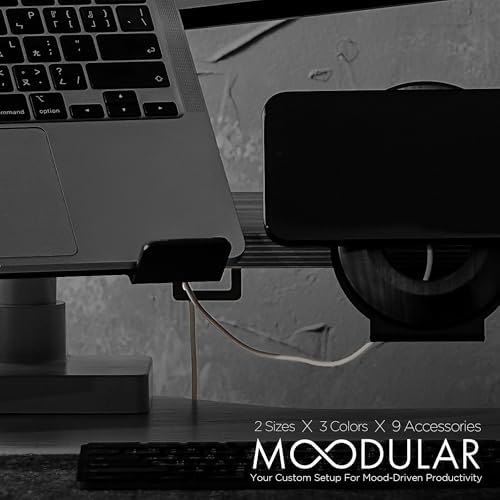 ULTRARM Moodular Cable Organizer 2-Pack Add-On for Rails, Do Not Use Alone - Image 2