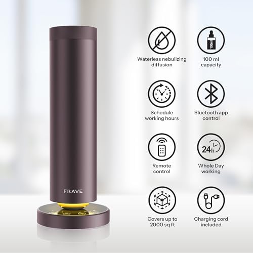 Tower Plug-in Waterless Essential Oil Diffuser, Sandstone - Image 7