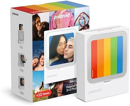 Polaroid Hi-Print - Bluetooth Connected 3x3 Photo Dye-Sub Printer - 10 Photo Sheets Included (9196) - Image 2