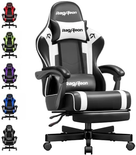 Gaming Chair for Adults Gamer Game Ergonomic PC Chair, 7-Point Support by Unknown