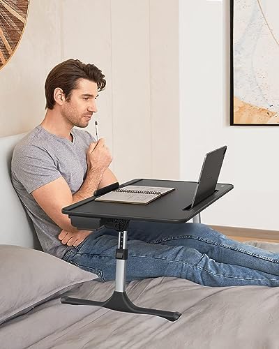 SAIJI Lap Desk for Bed, X-Large Foldable Laptop Table with Book Stand - Image 7