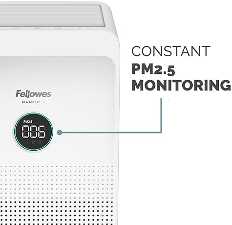Fellowes 9794601 AeraMax SE 3-Speed Large Room Air Purifier with True HEPA Air Filter and 3-Stage Allergen and Odor Purification, 915 Sq. Ft. Coverage 1 Year Filter Life - Image 6