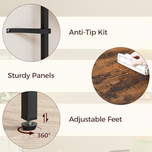 MAHANCRIS Desk Shelf, 43.3" Desk Hutch with Light Strip - Image 6