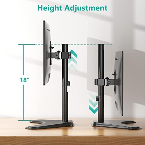 WALI Freestanding Vesa Monitor Stand for 13-32 inch Screens, up to 22 lbs - Image 5