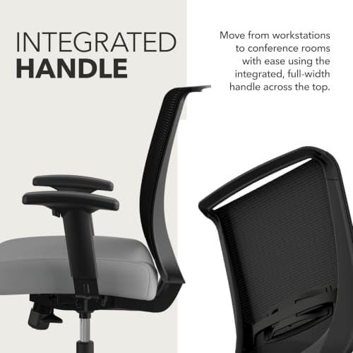 HON Convergence Ergonomic Office Chair, Office Desk Computer Chair, Frost - Image 5