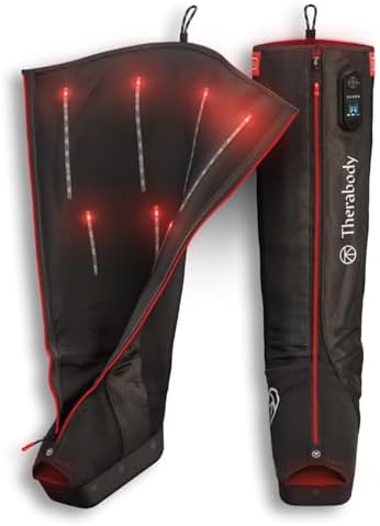 Therabody JetBoots PRO Plus Wireless LED 3-in-1 Boots | Reg 30-34" Inseam by Therabody