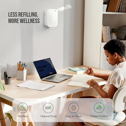 Airversa ANA Smart Waterless Diffuser Starter Kit for Room, White - Image 5