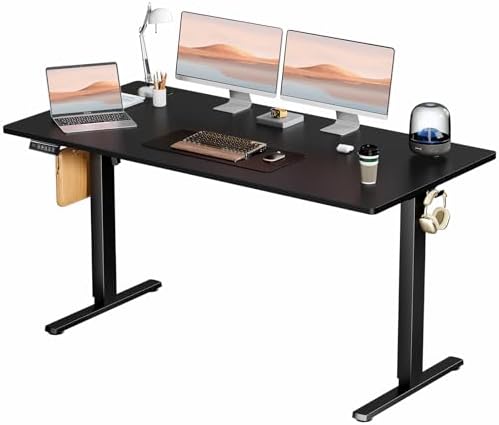 Sweetcrispy Electric Standing Desk, Computer Desk, 63x24 Inch by Sweetcrispy