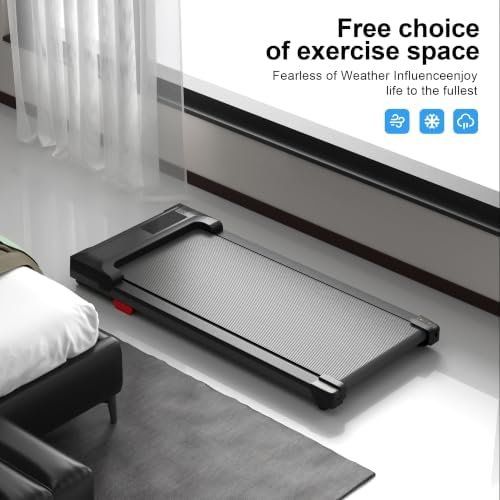 Walking Pad Treadmill for Home - Under Desk Treadmills Mini Portable Walking Running Machine Slim Compact Small Lightweight - Image 6
