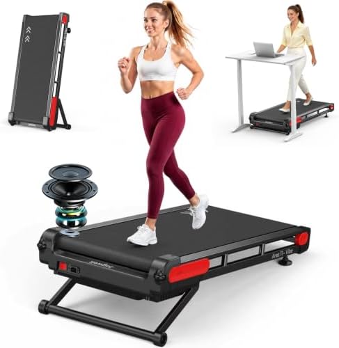 Jogwell Walking Pad with 15% Auto Incline, Full-Deck Design by Jogwell