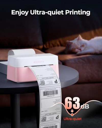 MUNBYN Bluetooth Thermal Label Printer, Wireless 4x6 Shipping Label Printer - Image 6